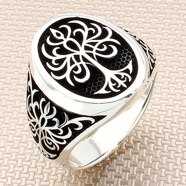 Arabic men ring - Triki Jewelry