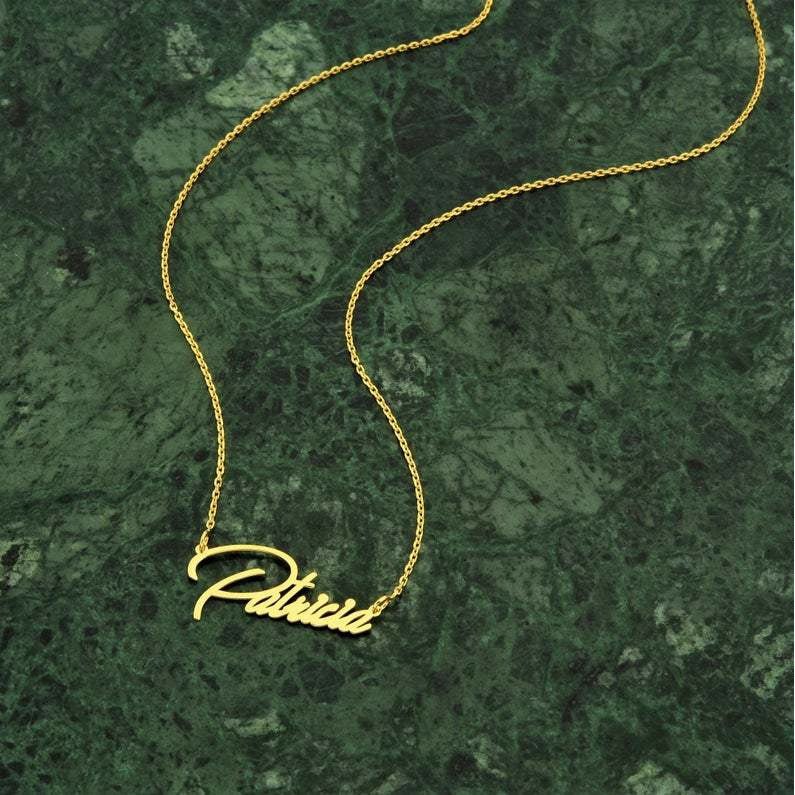 Baby Name Necklace - Triki Jewelry