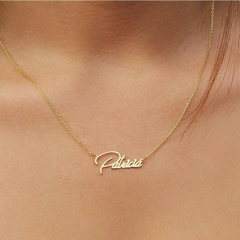 Baby Name Necklace - Triki Jewelry