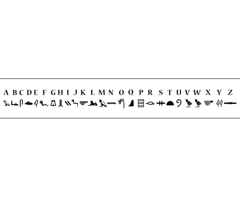 Egypt Cartouche Necklace, - Triki Jewelry