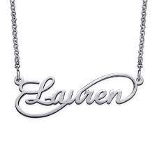 Infinity Style Name Necklace - Triki Jewelry