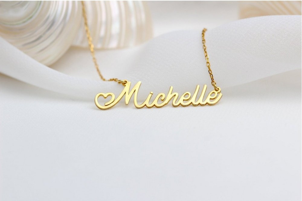 Silver Personalized Handwritten Name Necklace - Triki Jewelry