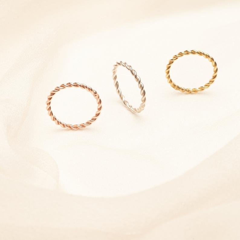 Twisted Ring - Triki Jewelry
